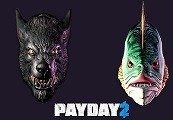 PAYDAY 2 - Lycanwulf and The One Below Masks DLC Steam Ключ