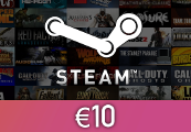 Steam Карта пополнения €10 EU Код активации