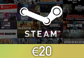 Steam Карта пополнения €20 EU Код активации