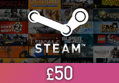 Steam Карта пополнения £50 Global Код активации