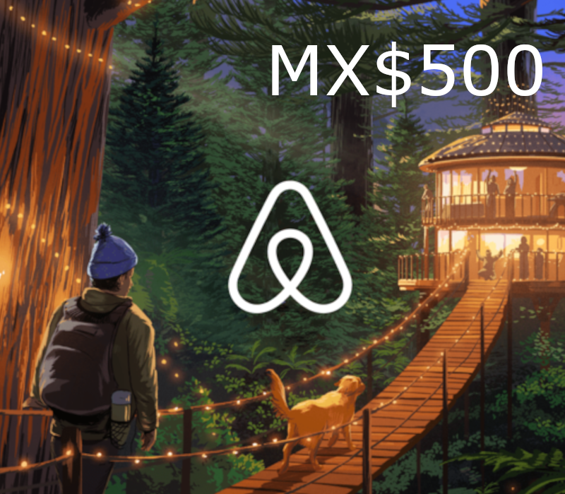 Airbnb MX$500 Подарочная карта MX