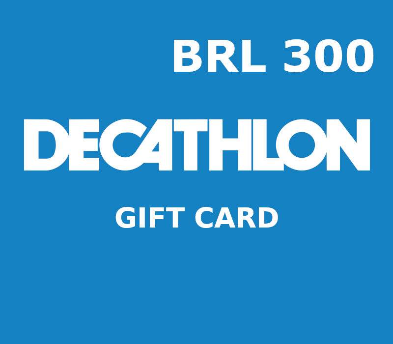 Decathlon 300 BRL Подарочная карта BR