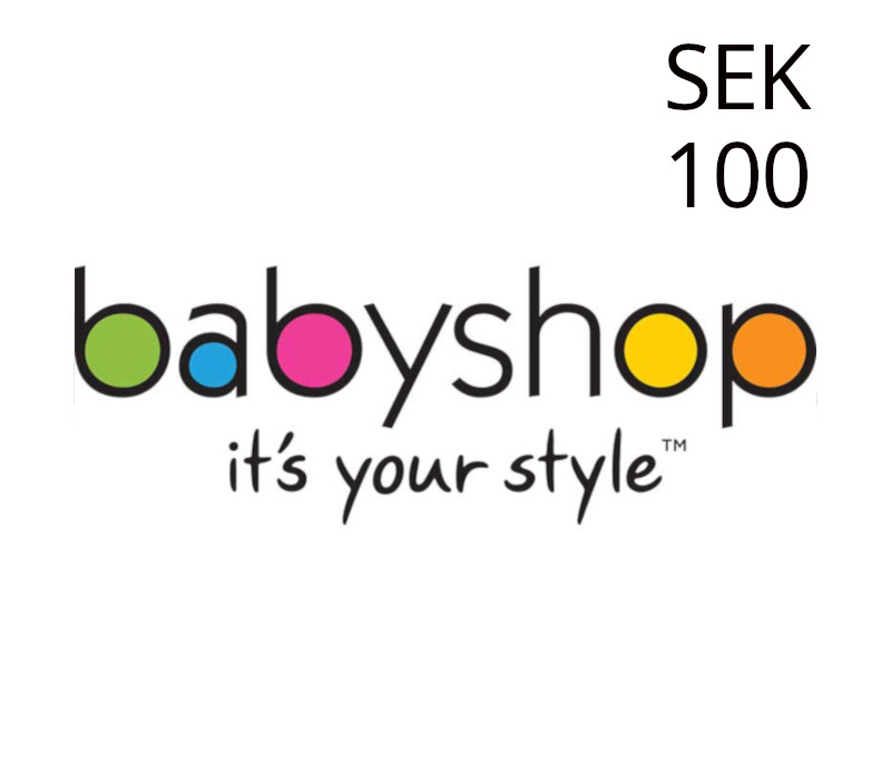 Babyshop 100 SEK Подарочная карта SE