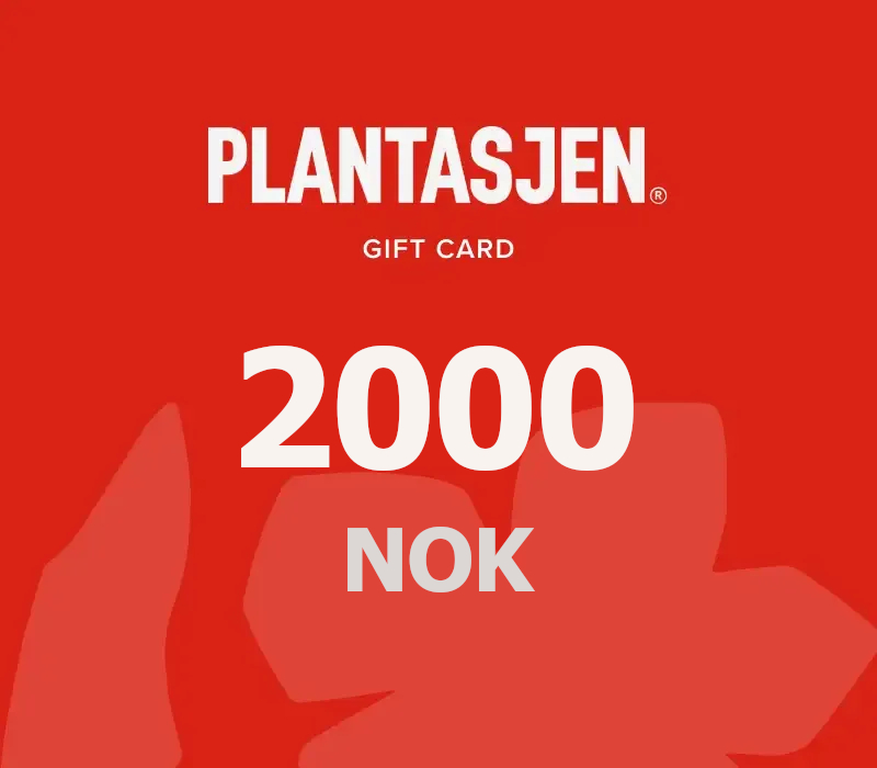Plantasjen 2000 NOK Подарочная карта NO