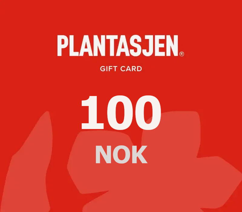 Plantasjen 100 NOK Подарочная карта NO