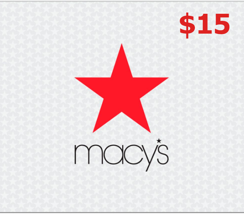 Macys $15 Подарочная карта US