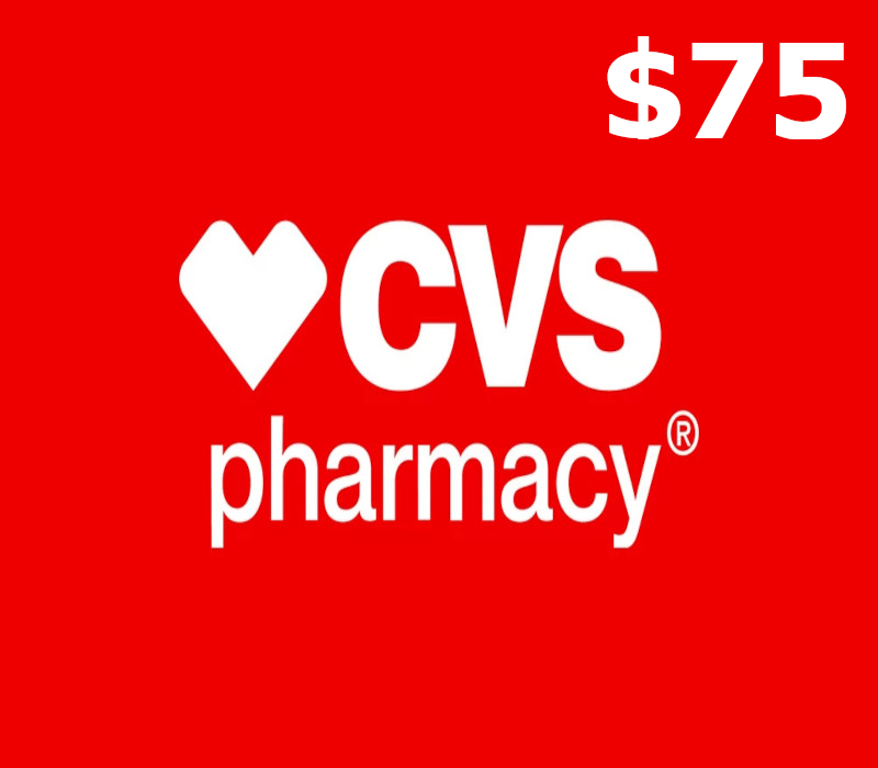 CVS Pharmacy $75 Подарочная карта US