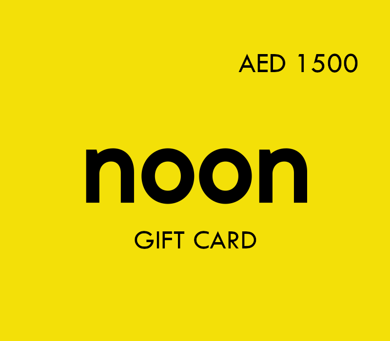 noon AED 1500 Подарочная карта AE