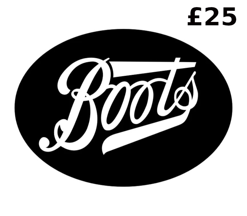Boots Digital GBP 25 Подарочная карта UK