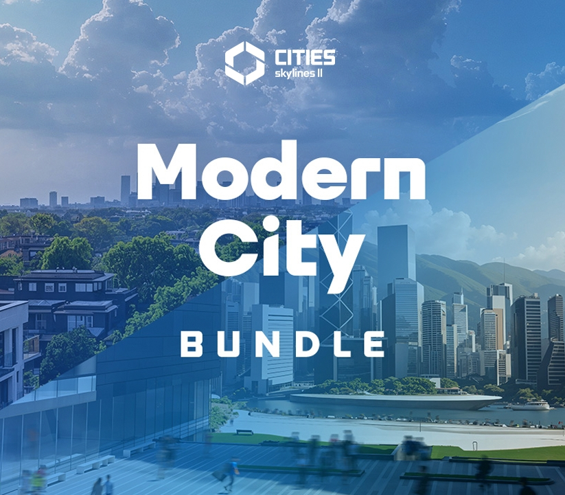 Cities: Skylines II - Modern City Набор DLC EU PC Steam Ключ