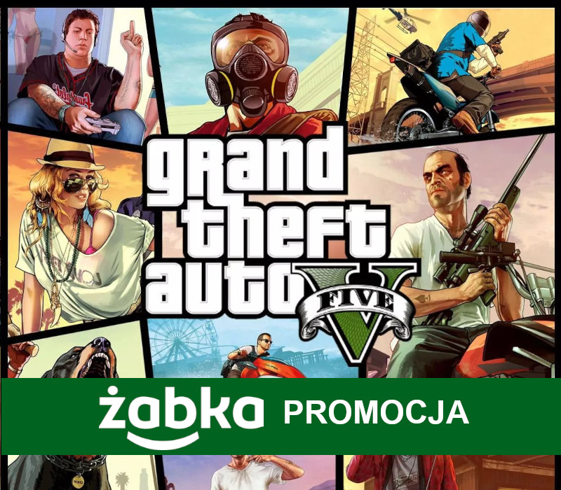 Żabka Promo - Grand Theft Auto V PC Rockstar Digital Download Ключ