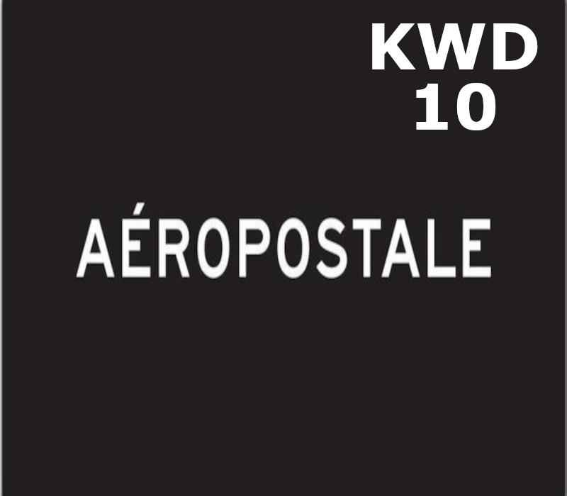Aeropostale 10 KWD Подарочная карта KW