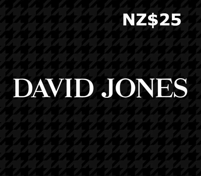 David Jones NZ$25 Подарочная карта NZ