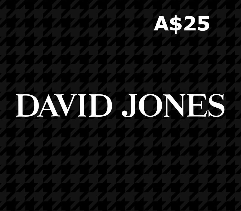 David Jones A$25 Подарочная карта AU