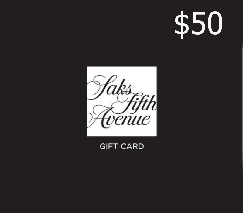 Saks Fifth Avenue $50 Подарочная карта US