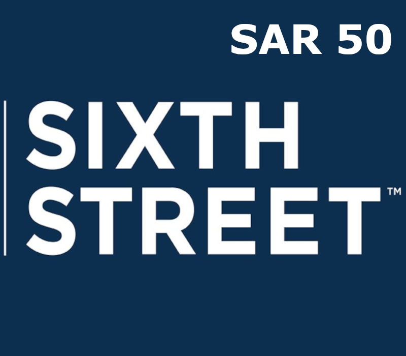 6thStreet 50 SAR Gift Card SA