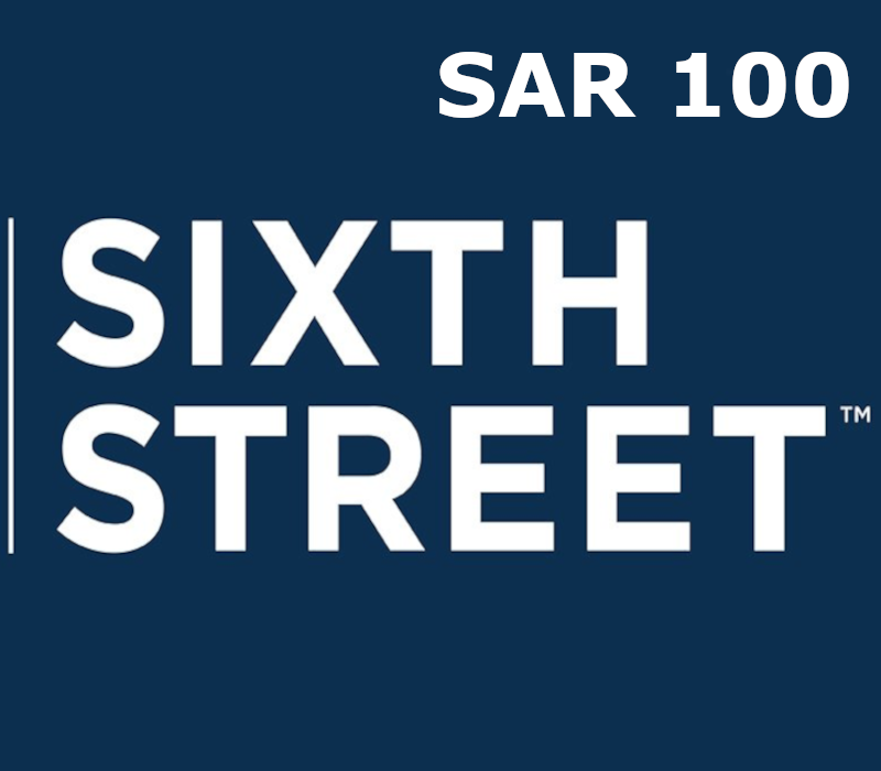 6thStreet 100 SAR Подарочная карта SA