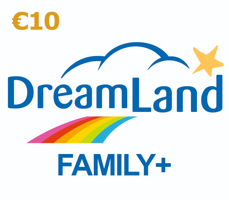 DreamLand Family+ EUR 10 Подарочная карта BE