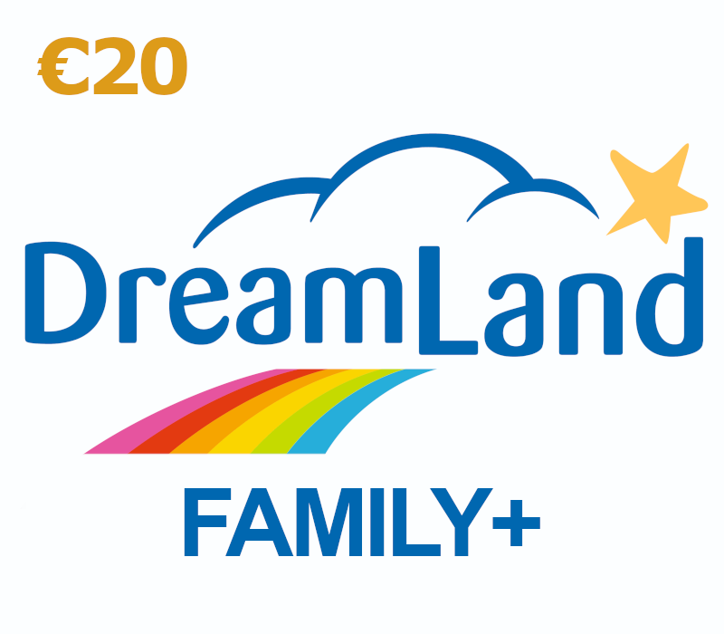 DreamLand Family+ €20 Подарочная карта BE