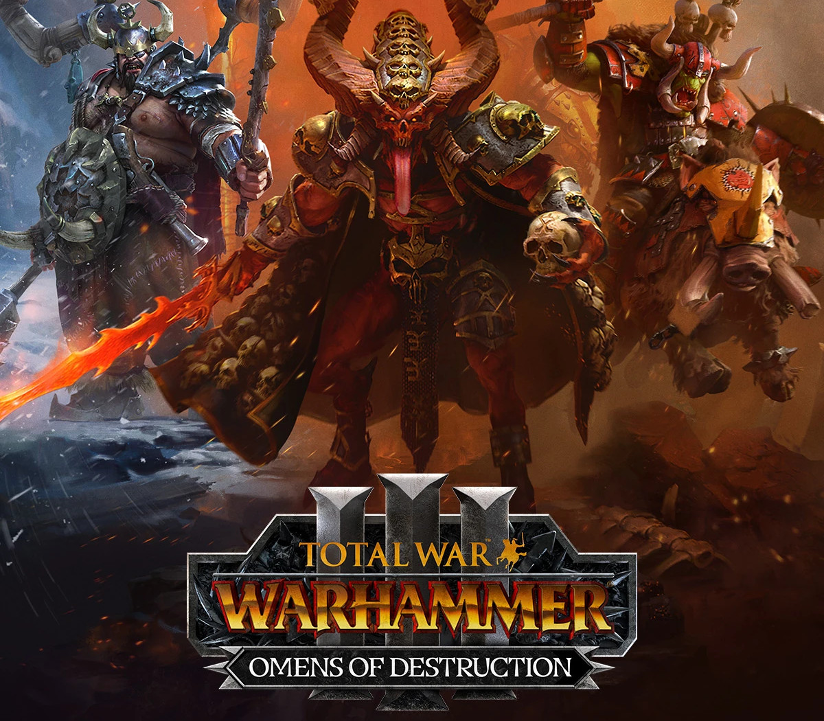 Total War: WARHAMMER III - Omens of Destruction DLC EU PC Steam Ключ