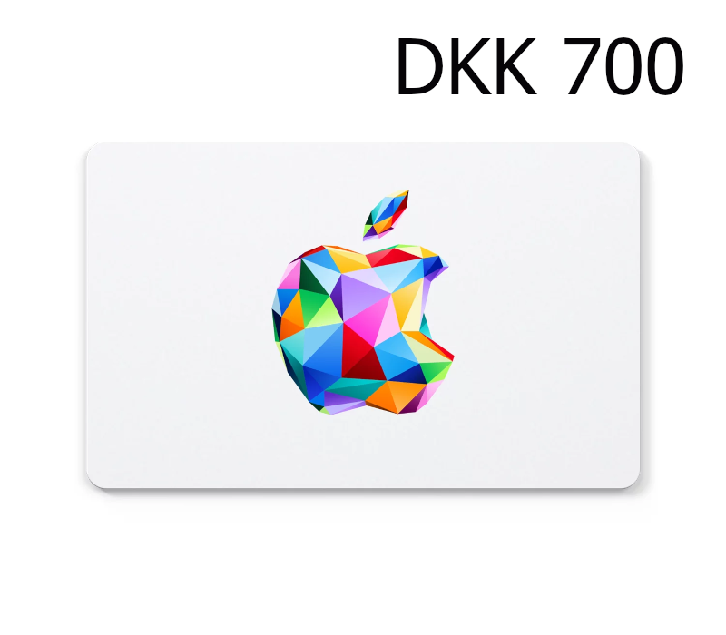 Apple 700 DKK Подарочная карта DK