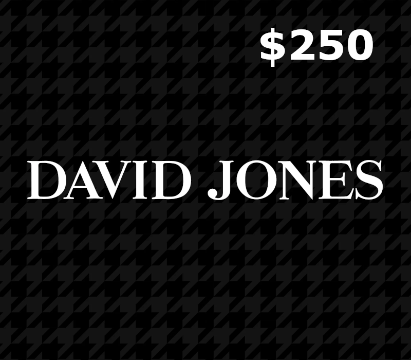 David Jones NZ$250 Подарочная карта NZ
