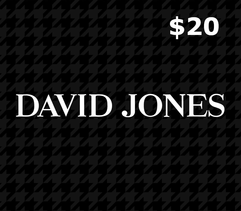 David Jones A$20 Подарочная карта AU