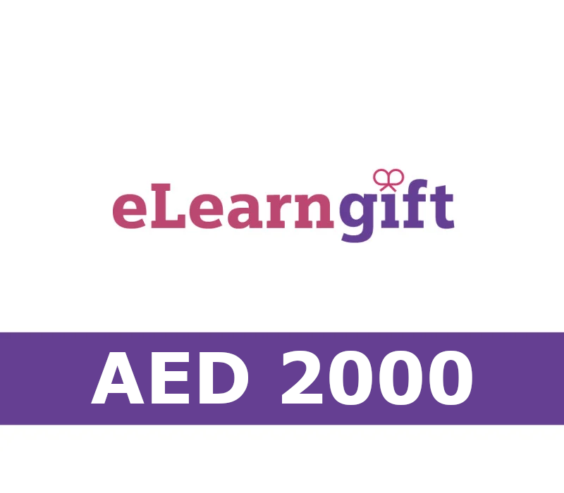 eLearnGift 2000 AED Подарочная карта UAE
