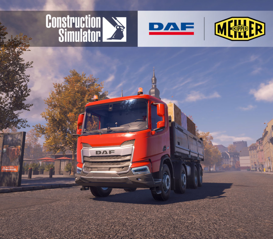 Construction Simulator - DAF & MEILLER Pack DLC EU (without DE/NL/PL/AT) PC Steam Ключ