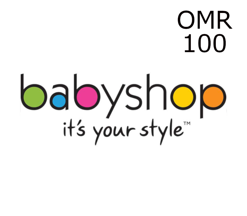 Babyshop 100 OMR Подарочная карта OM