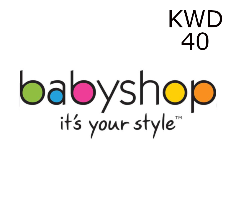 Babyshop 40 KWD Подарочная карта KW