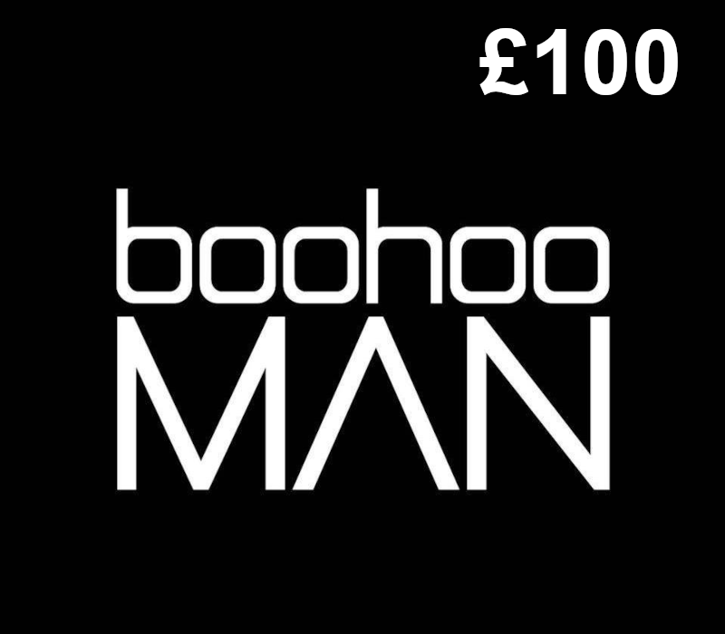 BoohooMAN £100 Подарочная карта UK