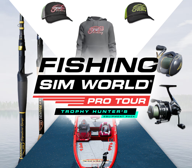 Fishing Sim World: Pro Tour - Trophy Hunter's Equipment Pack DLC PC Steam Ключ