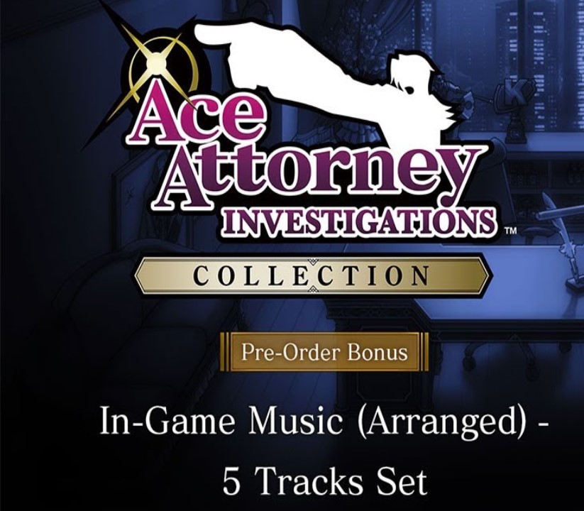 Ace Attorney Investigations Коллекция - Pre-Order Bonus DLC EU PS4 Ключ