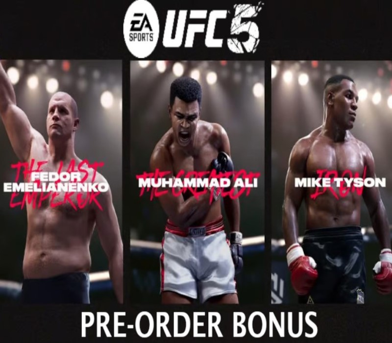 UFC 5 - Pre-Order Bonus DLC Xbox Series X|S Ключ