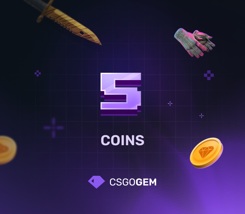 CSGOGem 5 Coins Подарочная карта