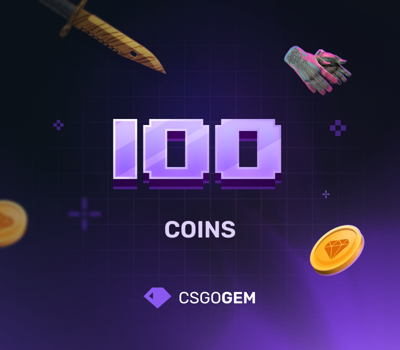 CSGOGem 100 Coins Подарочная карта