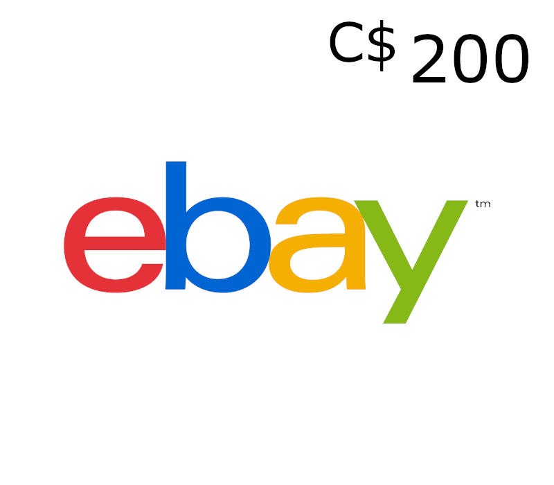 eBay C$200 Подарочная карта CA