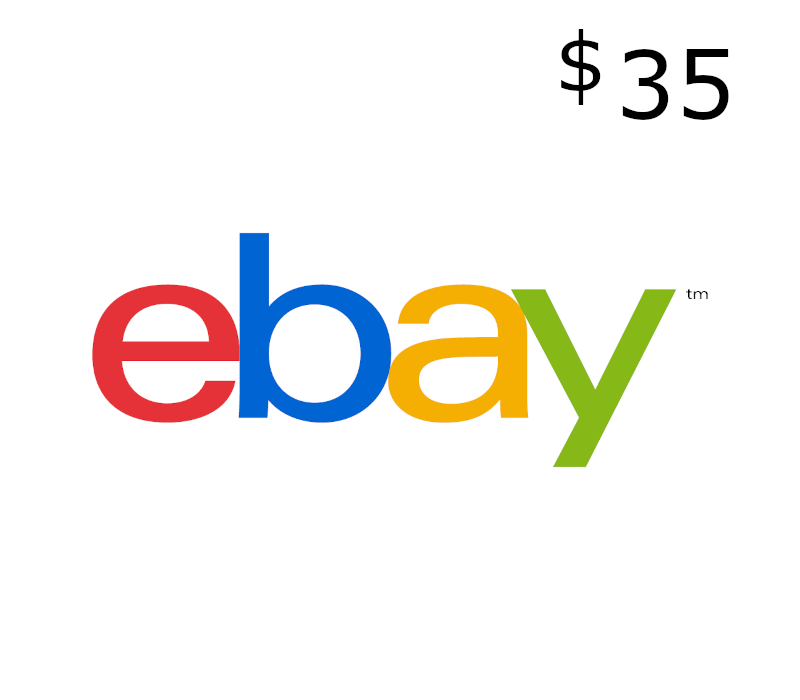 eBay $35 Подарочная карта US