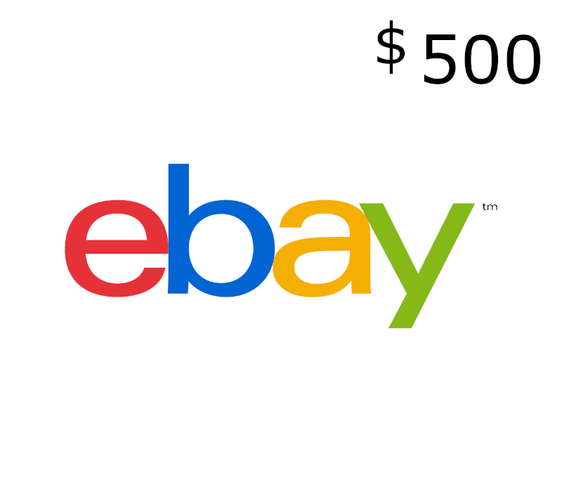 eBay $500 Подарочная карта US