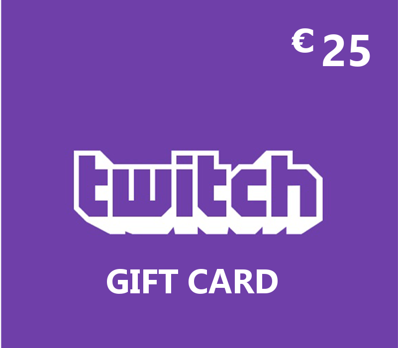 Twitch €25 Подарочная карта NL