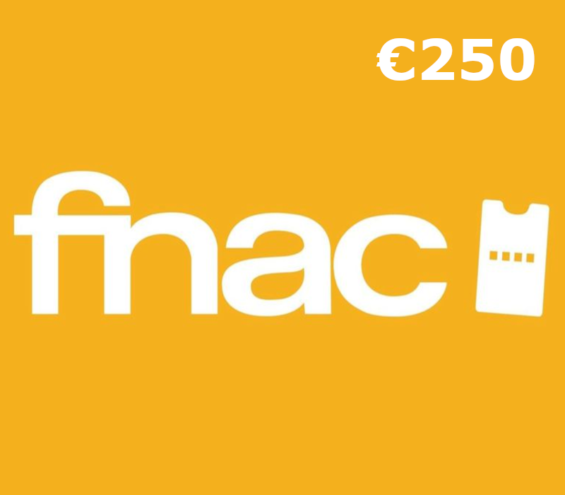 Fnac Billetterie €250 Подарочная карта FR