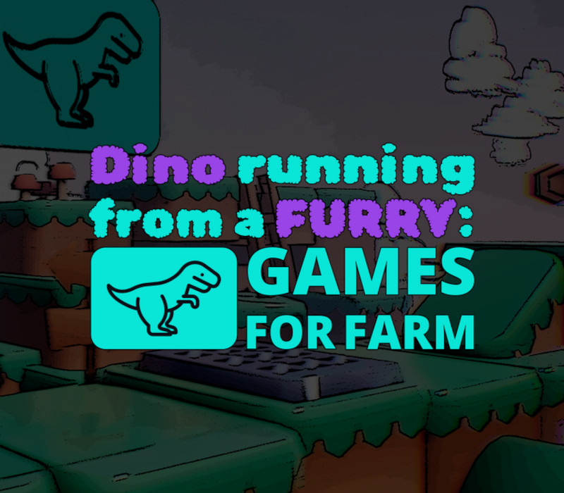 Dino running from a FURRY: GAMESFORFARM PC Steam Ключ