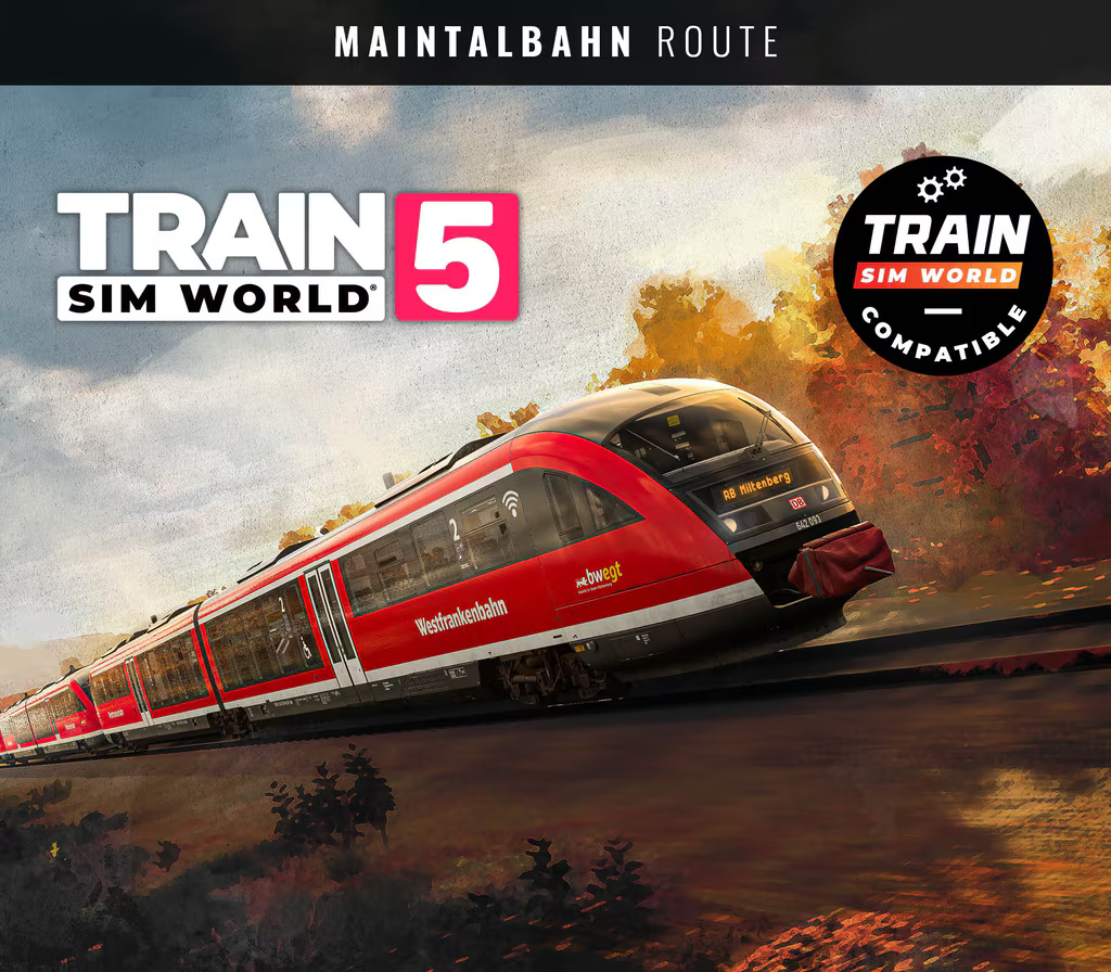 Train Sim World 5 - Maintalbahn: Aschaffenburg - Miltenberg Route Add-On DLC US XBOX One / Xbox Series X|S Ключ