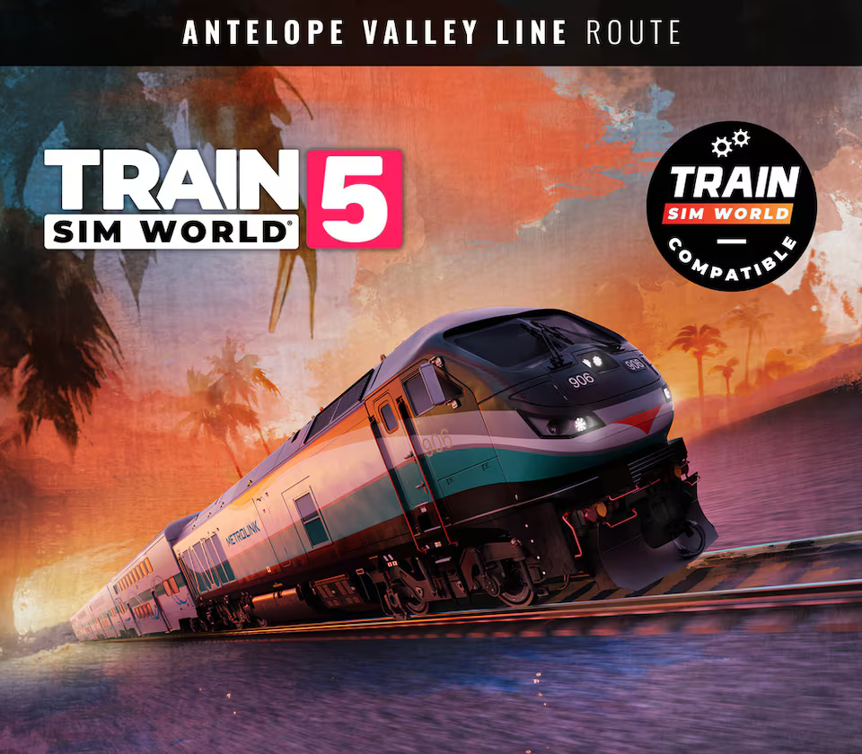 Train Sim World 5 - Metrolink Antelope Valley Line: Los Angeles - Lancaster Route Add-On EU XBOX One / Xbox Series X|S Ключ