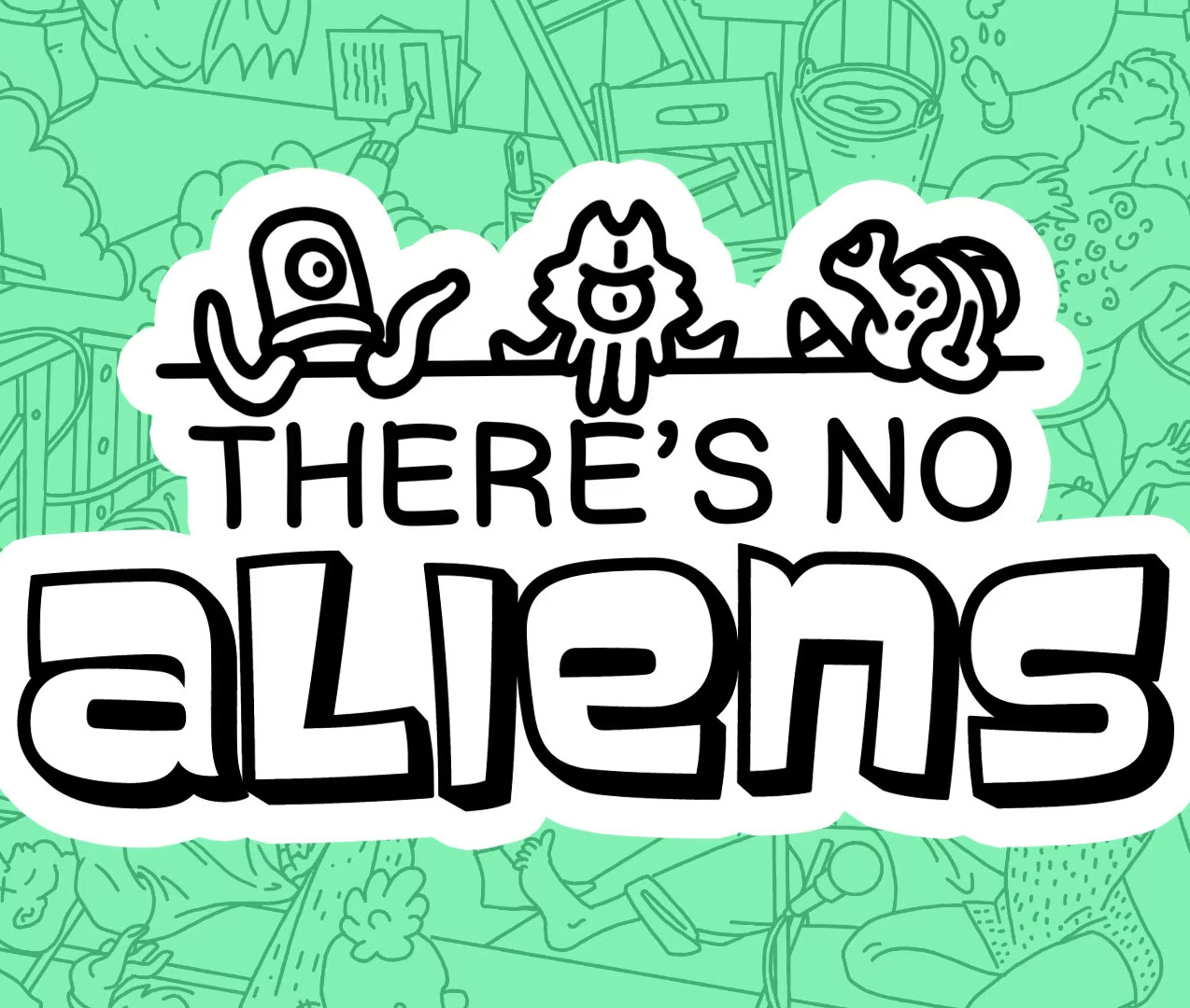 There's No Aliens PC Steam Ключ