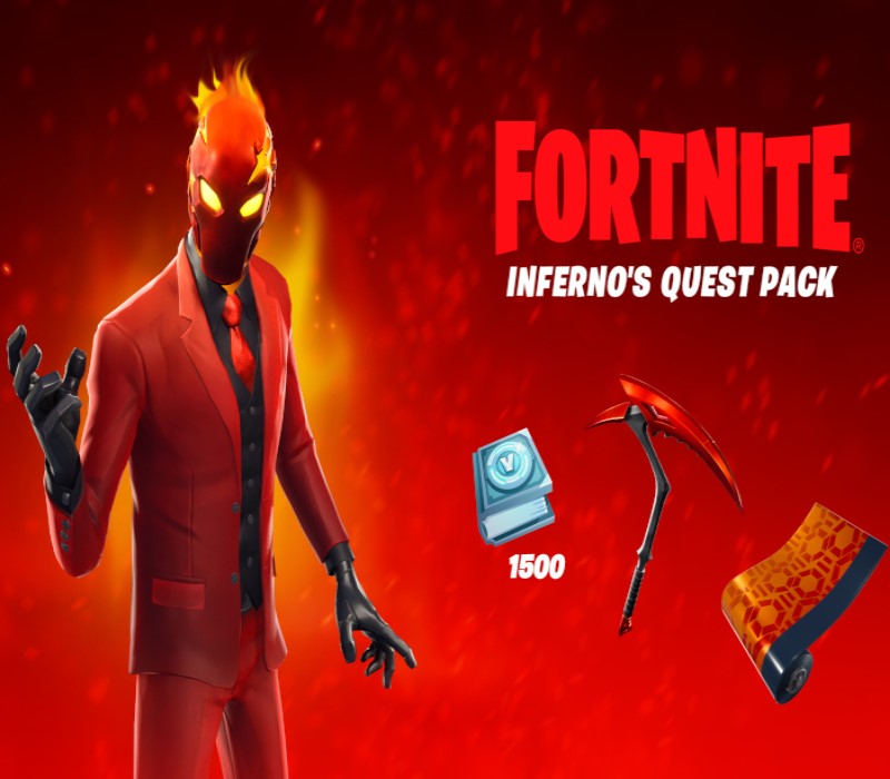Fortnite - Inferno's Quest Pack DLC BR XBOX One / XBOX Series X|S Ключ