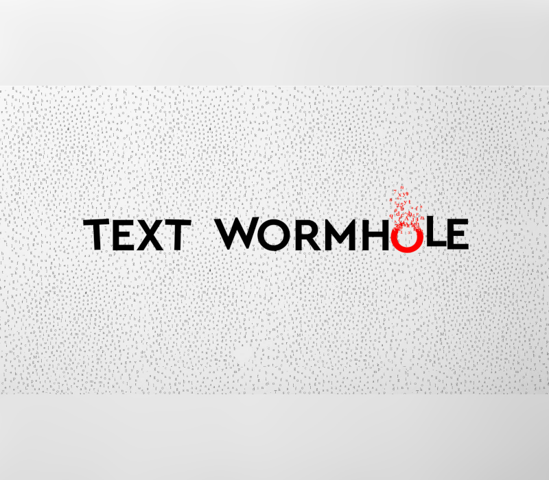 Text Wormhole PC Steam Ключ