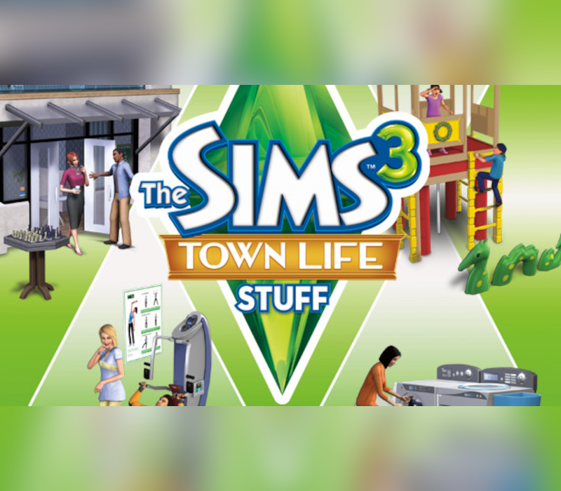 The Sims 3 - Town Life Stuff Pack DLC PC EA App Ключ