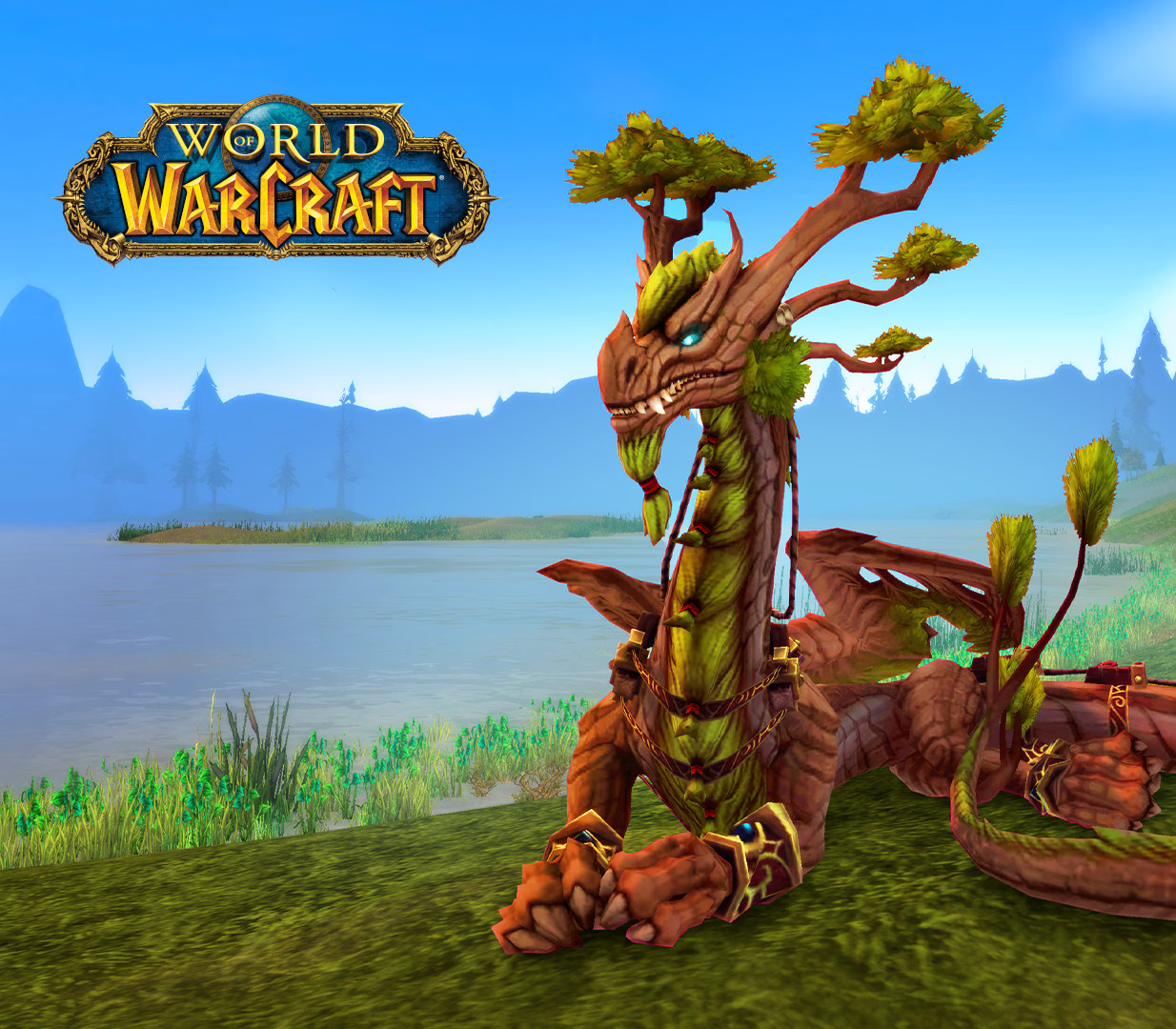 World of Warcraft - Auspicious Arborwyrm Mount DLC PC Battle.net Альтергифт